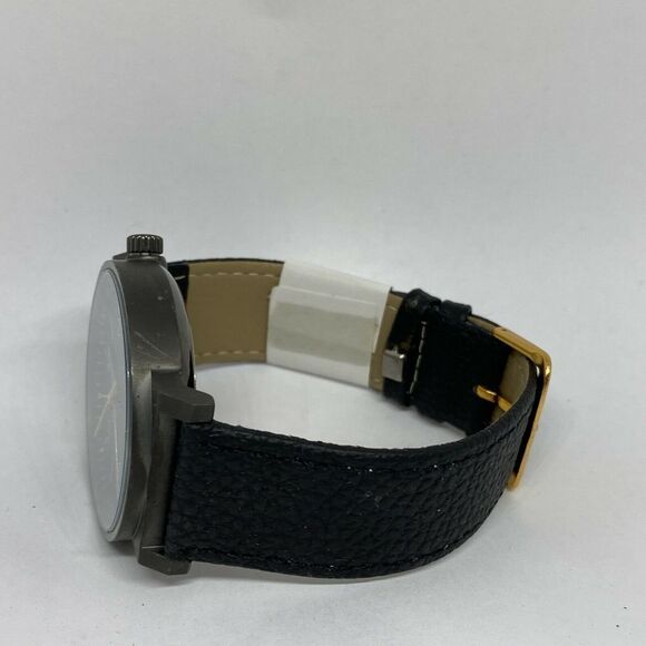 Fossil Barstow FS5508 Men's Black Leather Analog Dial Quartz Wrist Watch UC271 - Picture 9 of 12